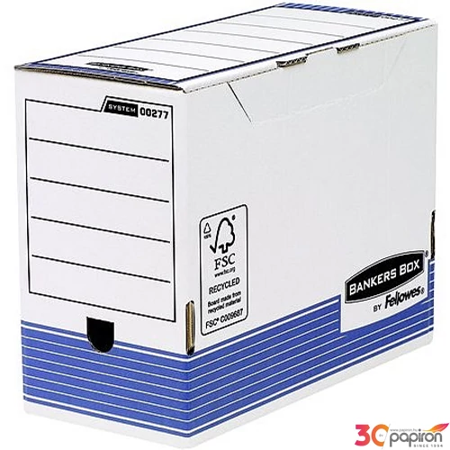 Archiváló doboz Fellowes kék 150mm BANKERS BOX® SYSTEM Iratrendezés FELLOWES 0027701