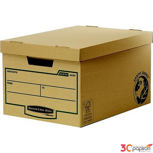 Archiváló konténer Fellowes 271x335x470mm BANKERS BOX® EARTH SERIES Iratrendezés FELLOWES 4470701