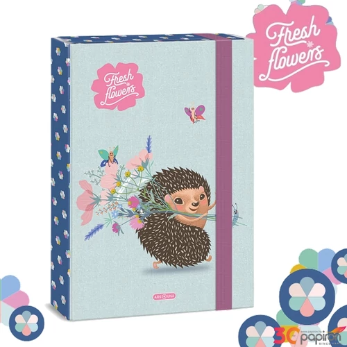 Ars Una A4 Füzetbox 26' Fresh Flowers 50855247 prémium minőség