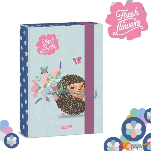 Ars Una A5 Füzetbox 26' Fresh Flowers 50865246 prémium minőség