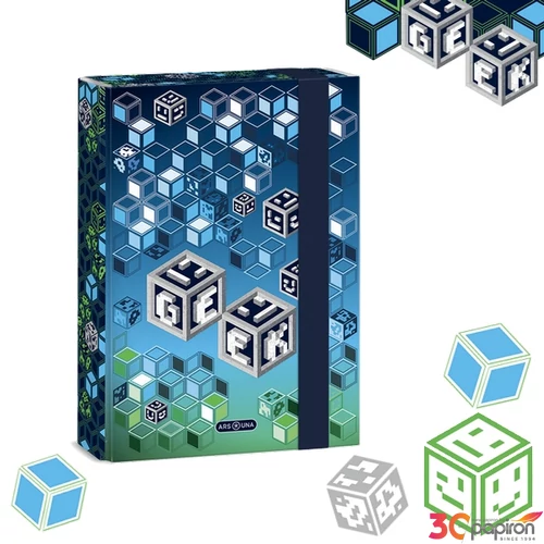 Ars Una A5 Füzetbox 26' Geek 50865390 prémium minőség