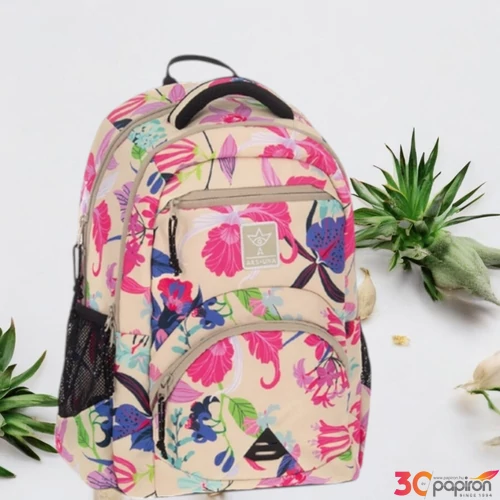 Ars Una Ergonómikus Hátizsák 27L Beach Flowers (5469) 25 dupla komfor 55834698 prémium 3év garancia