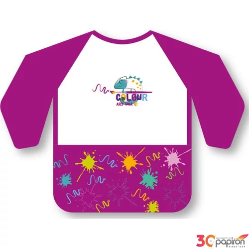 Ars Una festőkötény Pink Splash vízálló hosszú ujjú 56384178 prémium 3év garancia
