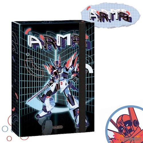 Ars Una Füzetbox A4 26 A.R.M.S. (robot) 26' 50855360  350gr vastag kartonból