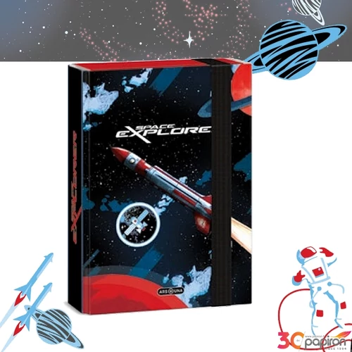 Ars Una Füzetbox A4 26 Space Explorer  26' 50865529  350gr vastag kartonból