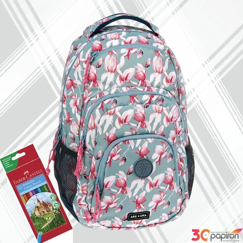 Ars Una hátizsák ergonómikus AU-2  L Rosy Magnolia ( 52 ) 54852525 3év garanciával