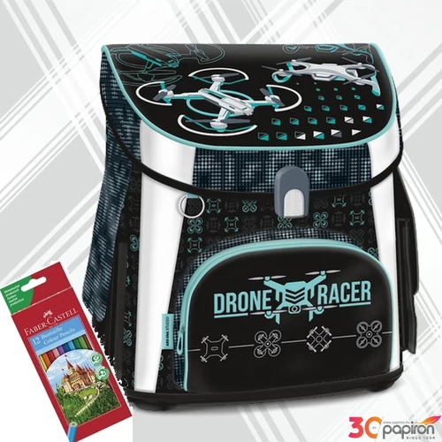 Ars una iskolatáska kompakt 22 Drone Racer (5131) 22 exkluz 54491311 mágneszár 3év garancia alsósokn