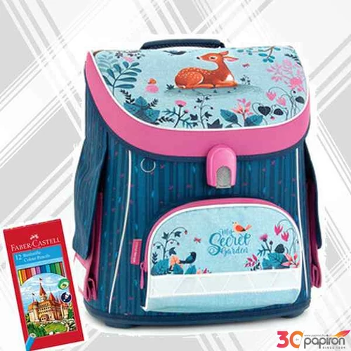Ars una iskolatáska kompakt My Secret Garden 94498424 mágneszár 3év garancia alsósokn