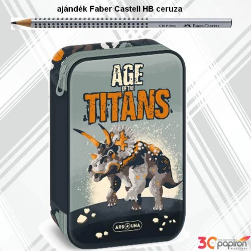 Tolltartó Ars Una többszintes Age of the Titans 23 dínó 54950840 nagyméretű írószertartókkal plu