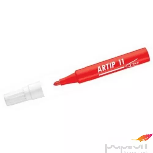 Artip 11 marker piros 3mm kerek hegyű flipchart marker ICO táblamarker