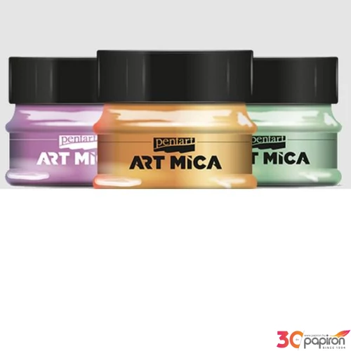 Ásványpor Art Mica 9g gyöngyházfehér