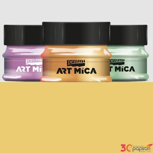 Ásványpor Art Mica 9g sárga