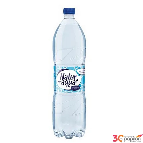 Ásványvíz szénsavas NATUR AQUA 1,5l 