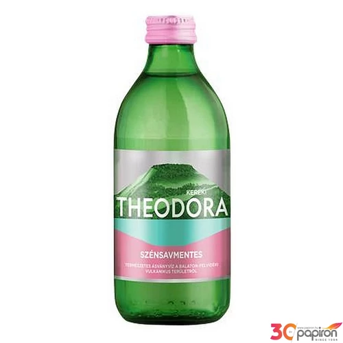 Ásványvíz szénsavmentes üveges THEODORA 0,33l Kereki