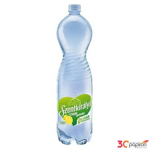 Ásványvíz ízesített 1,5 l SZENTKIRÁLYI Egy csepp gyümölcs  citrom