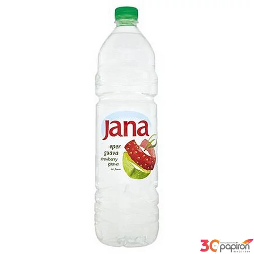 Ásványvíz ízesített JANA 1,5 l eper-guava
