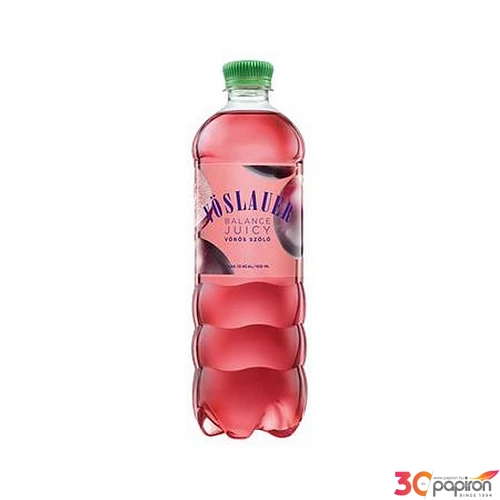 Ásványvíz ízesített VÖSLAUER Balance Juicy 0,75 l vörös szőlő
