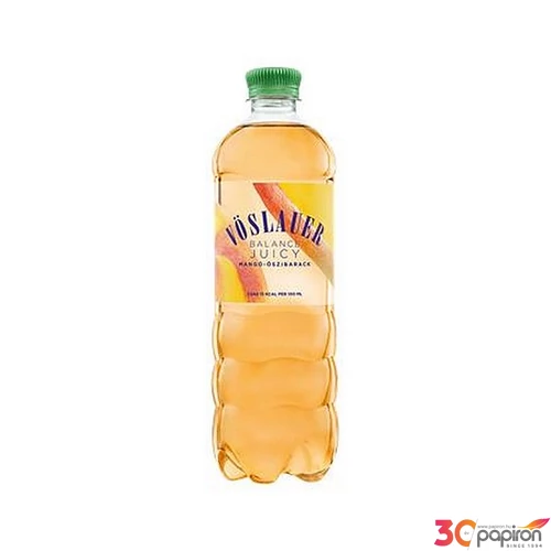 Ásványvíz ízesített VÖSLAUER Balance Juicy 0,75 l mangó-őszibarack