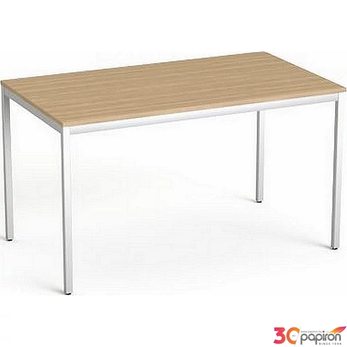 Asztal Irodai Mayah Freedom SV-38 kőris fémlábbal 75x130 cm