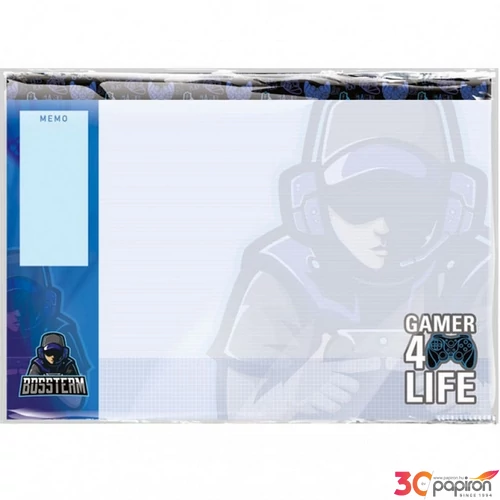 Asztali könyöklő 420x590mm Bossteam Gamer 4 Life Lizzy kollekció