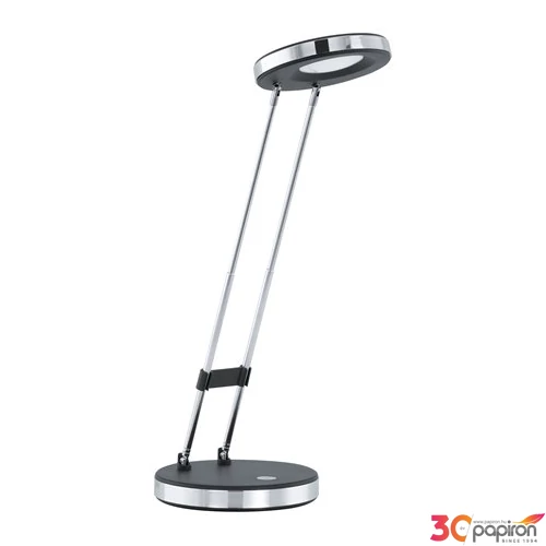 Asztali lámpa Eglo Gexo 3W led fekete króm VLGXB