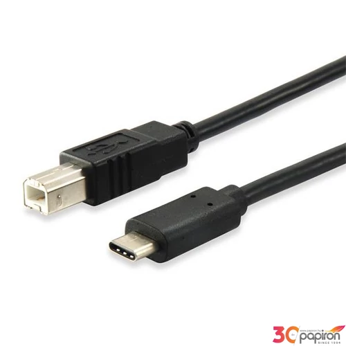 Átalakító kábel USB-C-USB-B 2.0 1m EQUIP