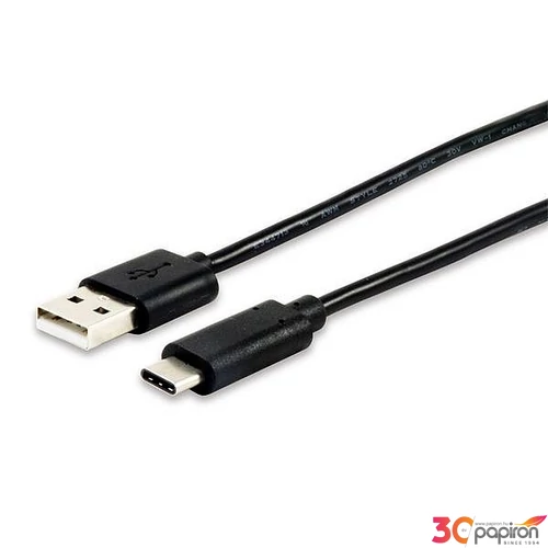 Átalakító kábel USB-C-USB 2.0 1m EQUIP