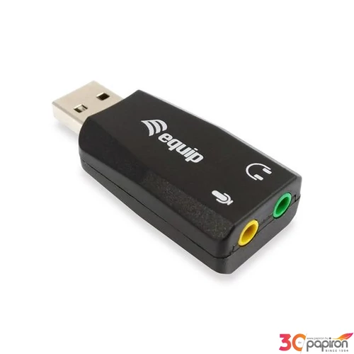 Audio adapter 3,5mm jack-USB átalakító EQUIP Life