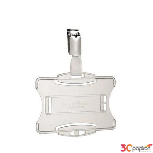 Azonosítókártya-tartó akril, nyitott, csíptetővel DURABLE DB811818