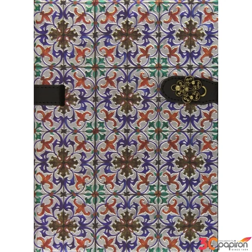 Napló Boncahier Azulejos de Portugal mágnespatentos