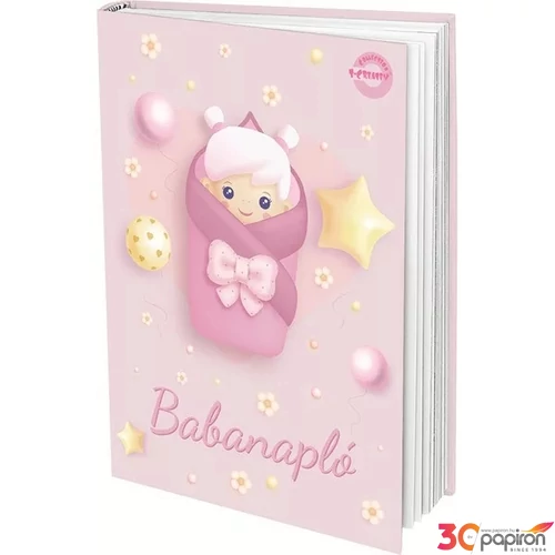 Babanapló T-Creativ A5 lányos, 28 oldalas
