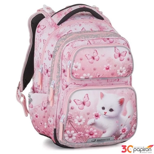 Bagmaster iskolatáska 26 Dopi 26 A cica 40x29x21cm