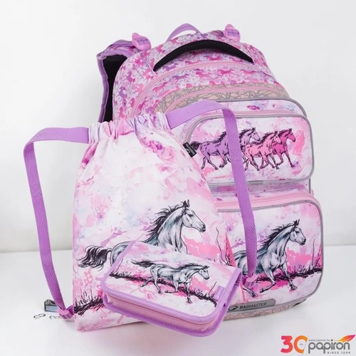 Bagmaster iskolatáska szett 26 Dopi 24 A lovas táska,tolltartó,tornazsák
