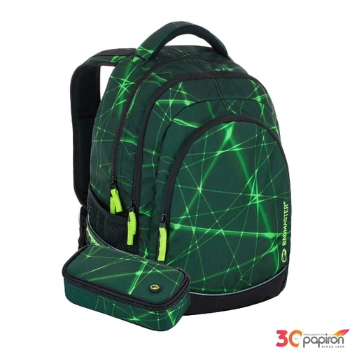 Bagmaster  Iskolatáska szett DIGITAL 22 B táska tolltartó 25'