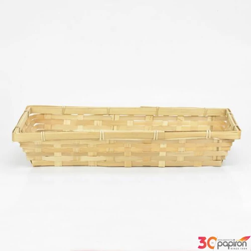 Bambusz tál 37x18cm