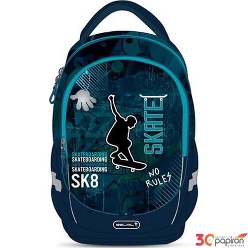 Belmil iskolatáska Leisure Plus Skate