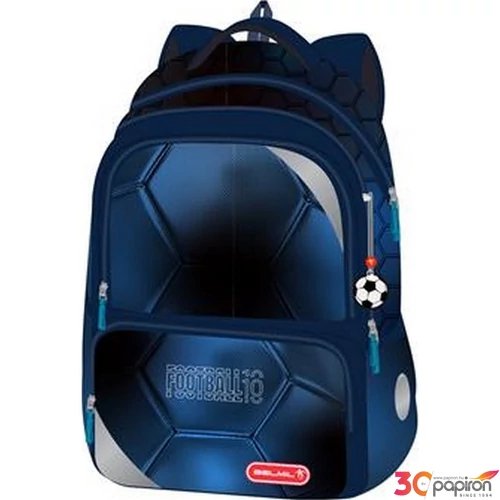 Belmil iskolatáska Maxi Packspecial T-Football Light