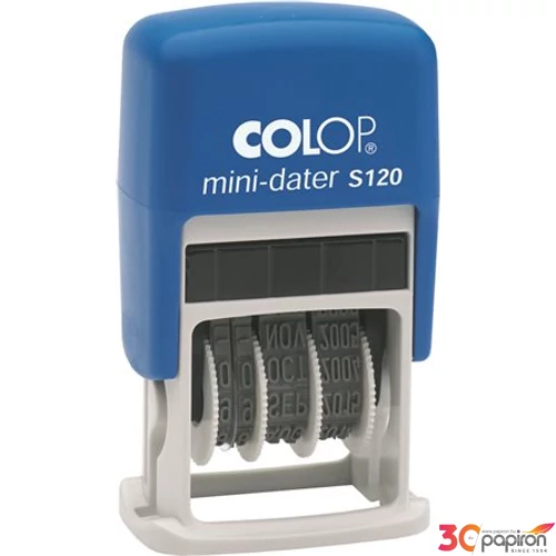 Bélyegző Colop Dátum -S 120- C mini önfestékező dátumbélyegző S120 Colop