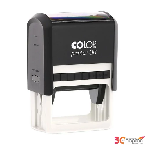 Bélyegző Colop Printer 38 Fekete ház 