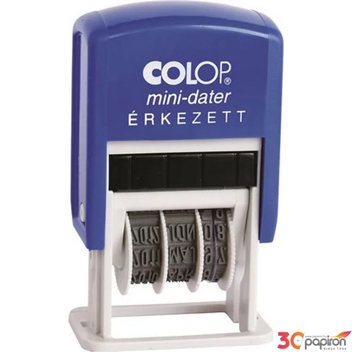 Bélyegző Colop S160/L Dátum, Érkezett magyarul 