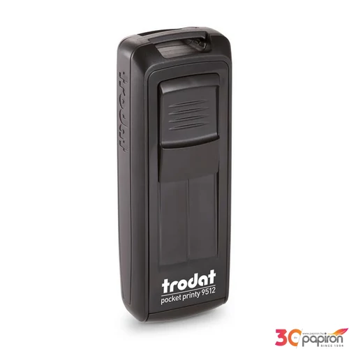 Bélyegző Trodat 9512 Pocket Printy 9512 fekete 47x18mm