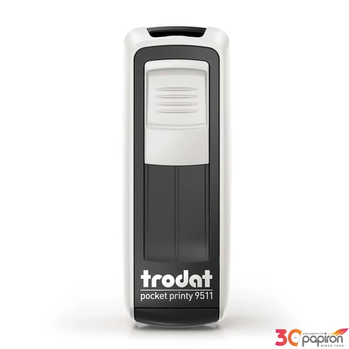 Bélyegző Trodat 9511 Pocket Printy fehér 38x14mm