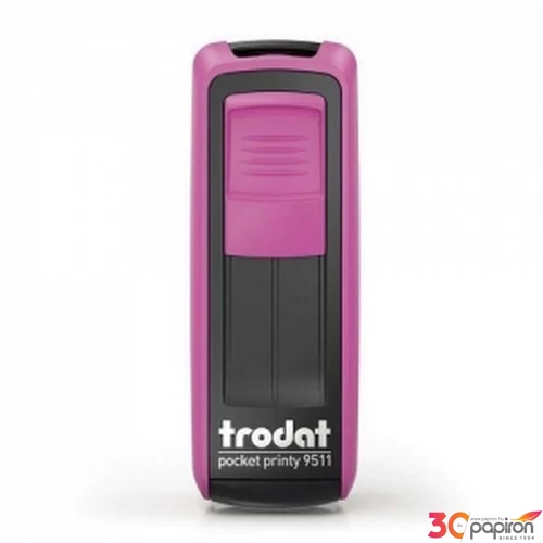 Bélyegző zseb Pocket Printy 9511 magenta-fekete