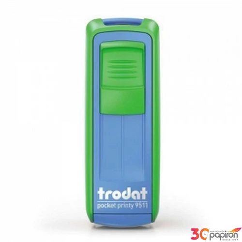 Bélyegző zseb Pocket Printy 9511 kék-zöld