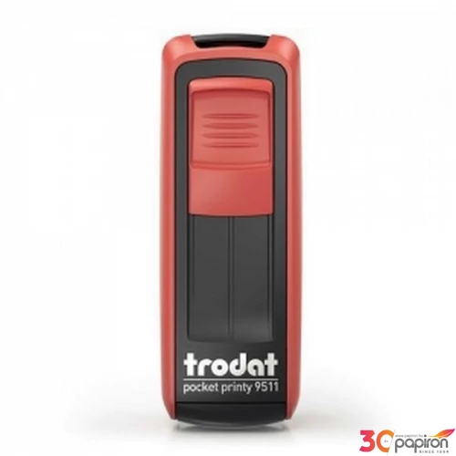 Bélyegző zseb Pocket Printy 9511 fekete-piros