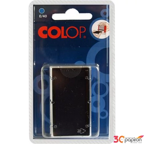 Bélyegzőpárna Colop E/40 2db/bliszter kék IC1110703