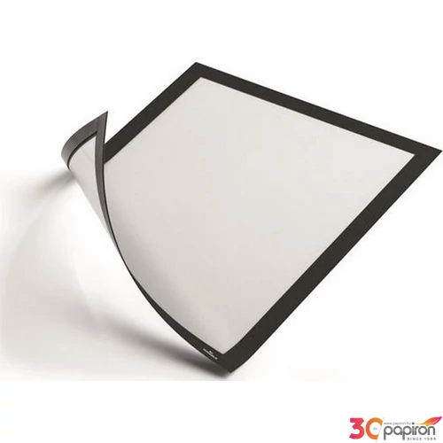 Bemutató keret A4 mágneses, DURABLE, fekete 5db/csom