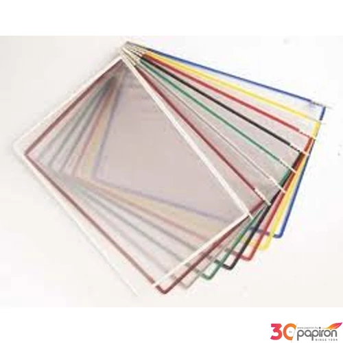 Bemutatótábla A4 Tarifold sárga 10db/dob