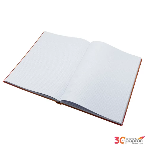 Beíró A4 192lap Bluering kockás keményfedeles, egyszínű