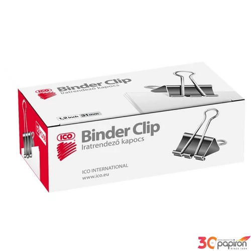 Bindercsipesz 32mm ICO 12db-os 